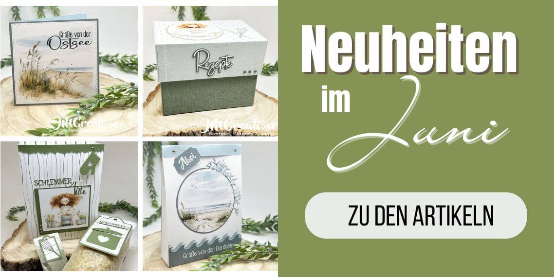 Neuheuten bei JM Creation mit günem Hintergrund